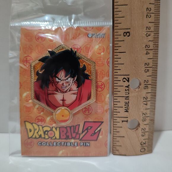 Dragon Ball Z Yamcha Golden Series Enamel Pin Official DBZ Collectible Badge - Picture 1 of 1